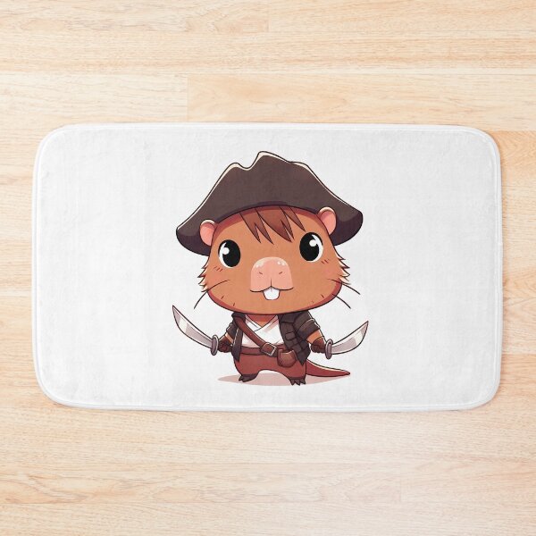 Item preview, Capybara Pirate designed and sold by rafaozeki.