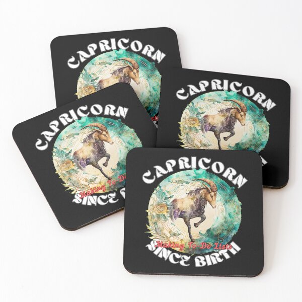 Item preview, Capricorn: Making To-Do Lists Since Birth designed and sold by ZodiacWonders.