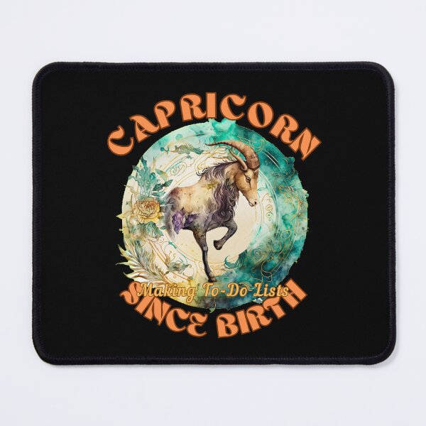 Item preview, Capricorn: Making To-Do Lists Since Birth. sea goat designed and sold by ZodiacWonders.