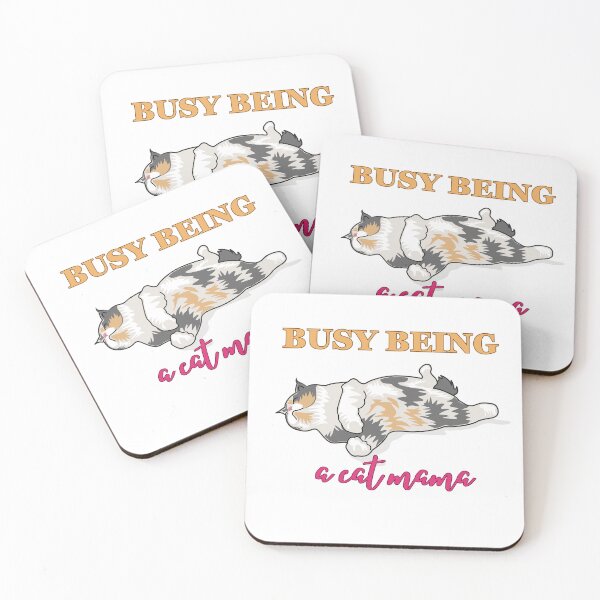 Item preview, Busy Being a Cat Mama designed and sold by cadstudios.
