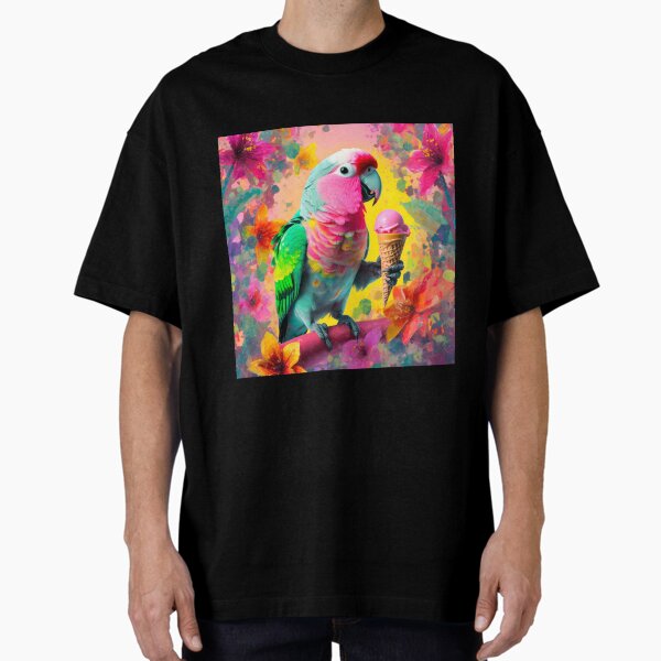 Ice Cream Pink Rosy 3 Oversized T-Shirt