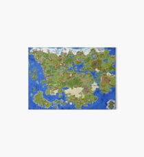 Map of Faerun Art Board