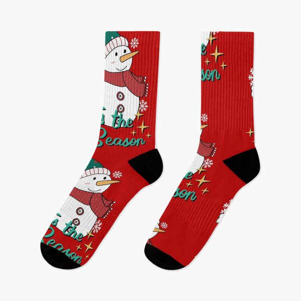 Item preview, Cute Snowman waiting for Christmas designed and sold by hanabiprints.