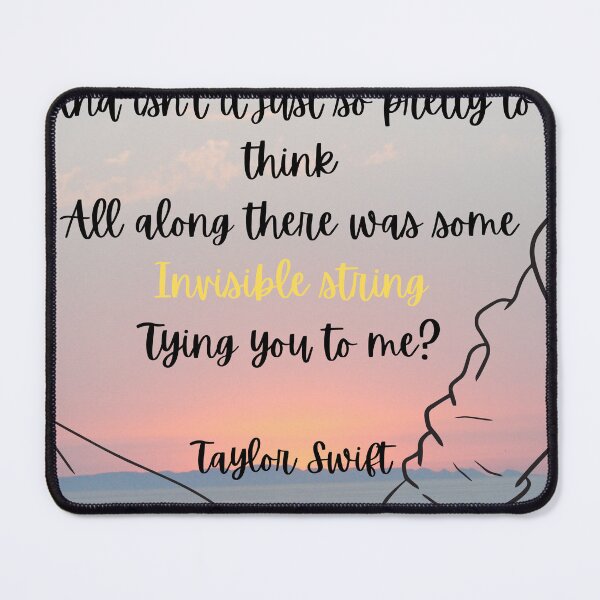 Item preview, Art portrait quote inspiration sunset cute love couple romantic Taylor Swift designed and sold by FantasyJo.