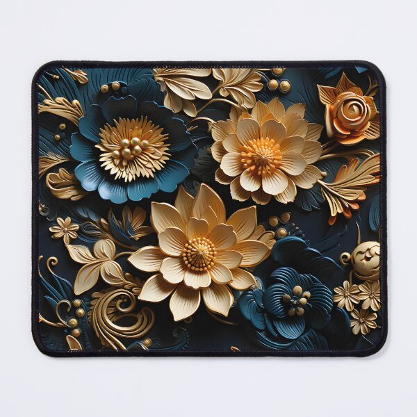 Item preview, Golden Thai Temple Blossoms: Timeless Elegance designed and sold by Laerguldir.
