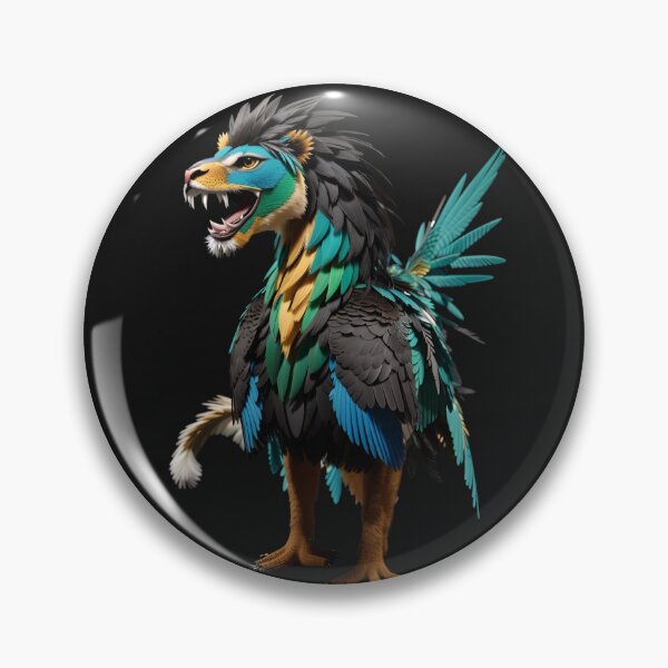 Item preview, Rare Animal combination between a lion and a quetzar designed and sold by Carlos Gudino.