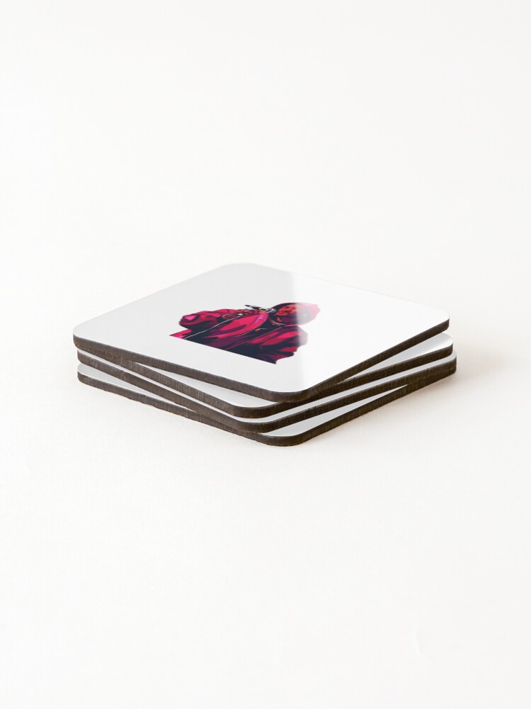 Thumbnail 4 of 5, Coasters (Set of 4), Rakim Rapper designed and sold by Ragil-Studio.