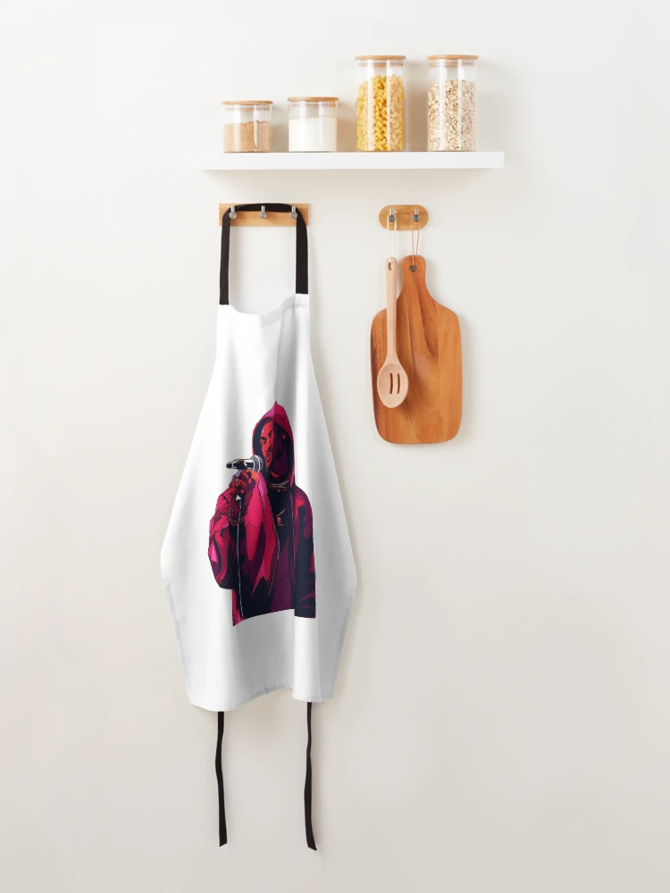 Thumbnail 4 of 6, Apron, Rakim Rapper designed and sold by Ragil-Studio.