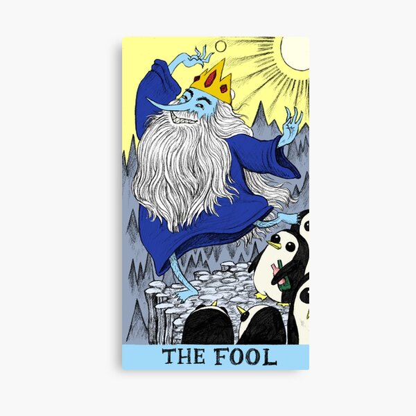 Ice King as The Fool Canvas Print