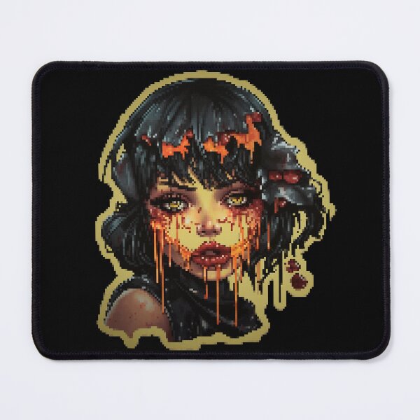 Item preview, Pixel Art Horror Sticker - Dripping Witch designed and sold by ache-opacity.