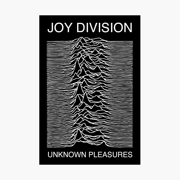 Unknown Pleasures Photographic Print