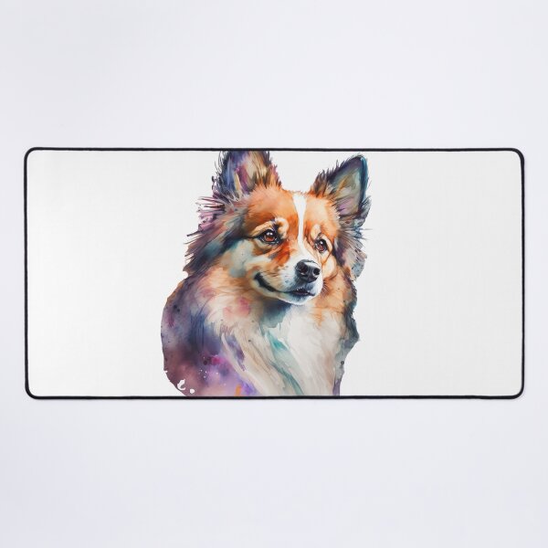 Item preview, Colorful Watercolor Papillion designed and sold by GoatAndCamel.