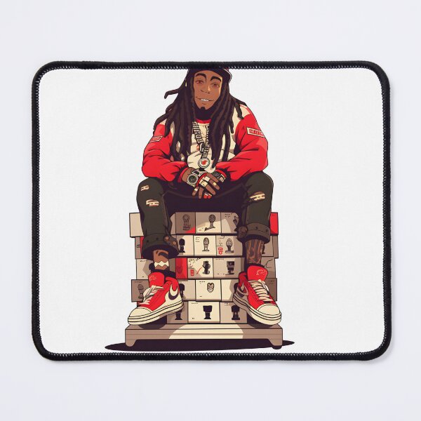 Item preview, Lil Wayne cartoon design designed and sold by Ragil-Studio.