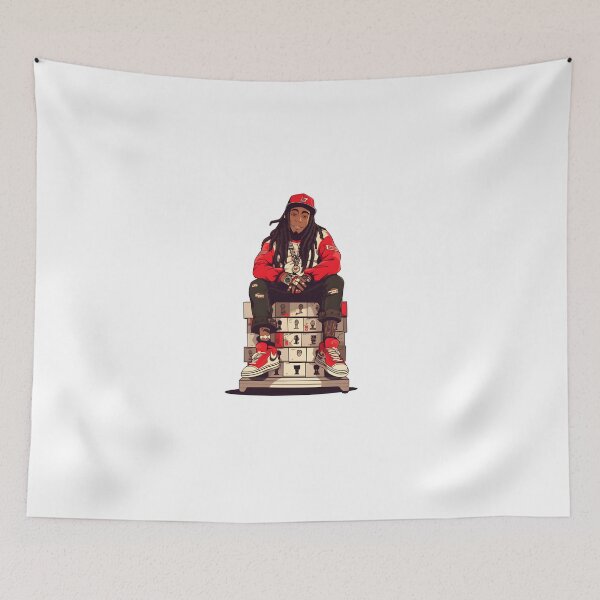 Item preview, Lil Wayne cartoon design designed and sold by Ragil-Studio.