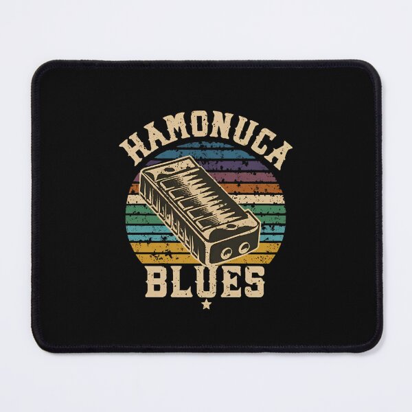 Item preview, Vintage harmonica with a bluesy feel., "Harmonica Blues." designed and sold by Seijunnee.