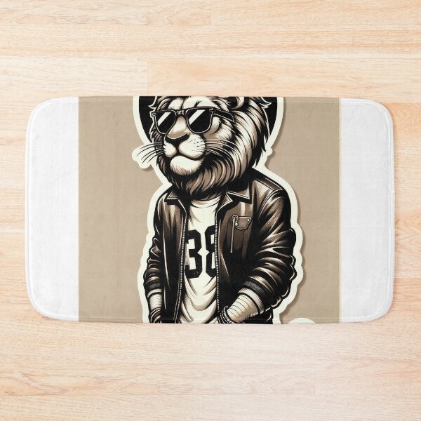 Item preview, lion cool guy designed and sold by machinesdream.