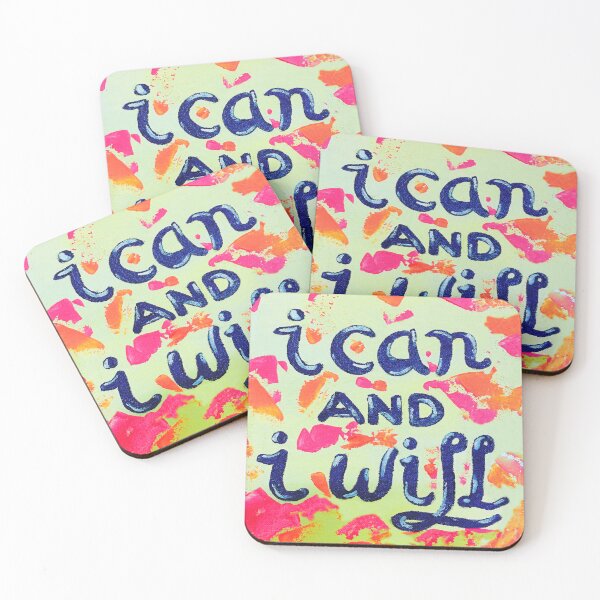 Item preview, I can and I will. Positive Quote. Positive Vibes designed and sold by TeraiNB.