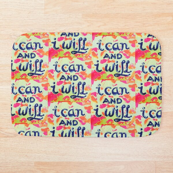 Item preview, I can and I will. Positive Quote. Positive Vibes designed and sold by TeraiNB.