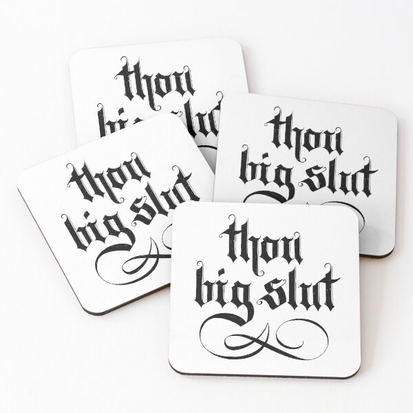 Item preview, (spoiler?) thou big slut designed and sold by paperdollheart.