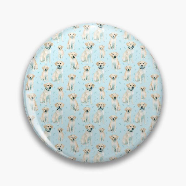 Item preview, Cute Labrador Retriever: Whimsical Watercolor Patterns designed and sold by qoodesignstudio.