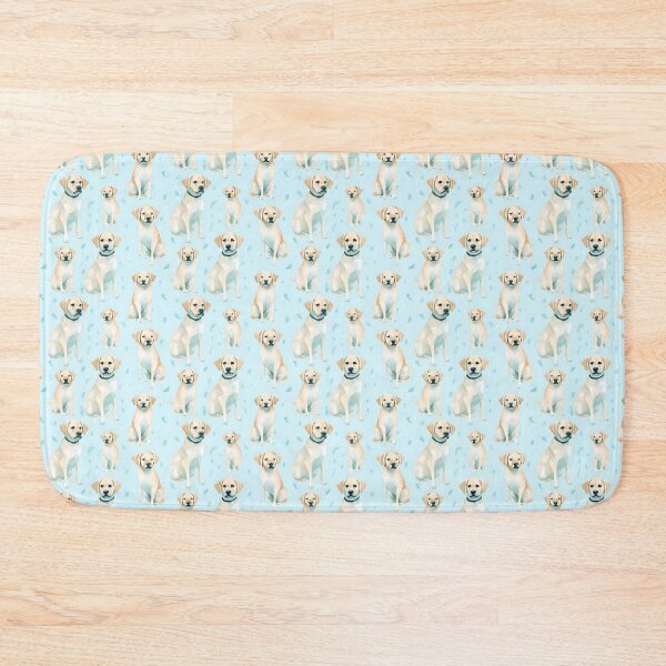 Item preview, Cute Labrador Retriever: Whimsical Watercolor Patterns designed and sold by qoodesignstudio.
