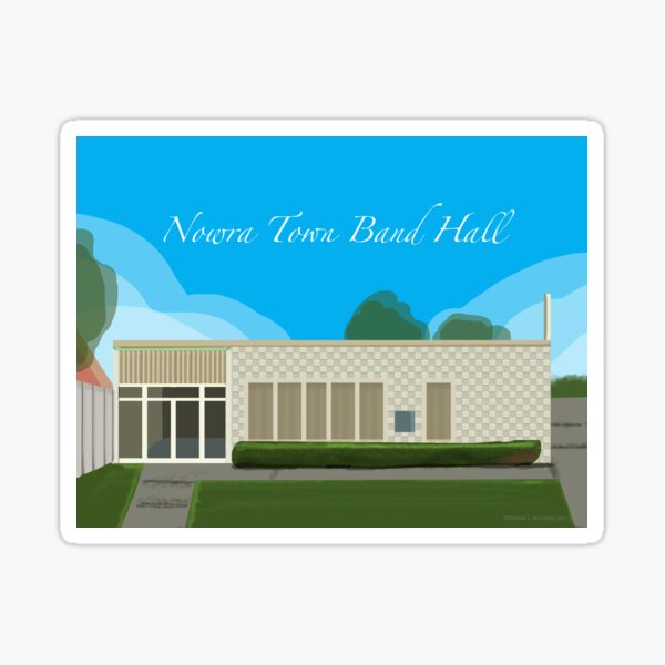 Item preview, Nowra Town Band Hall designed and sold by Donnahuntriss.
