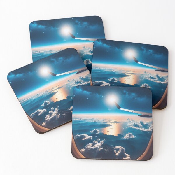Item preview, The sky seen from an airplane. designed and sold by growing-mom.