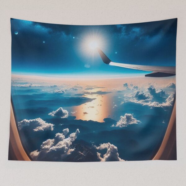 Item preview, The sky seen from an airplane. designed and sold by growing-mom.
