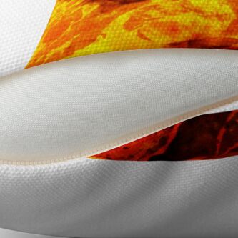 Alternate view of LAVA KISSES DEUCE Floor Pillow