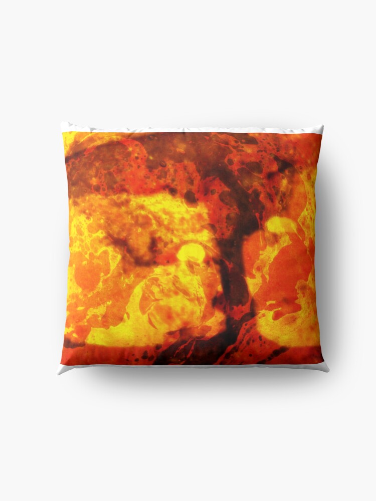 Alternate view of LAVA KISSES DEUCE Floor Pillow