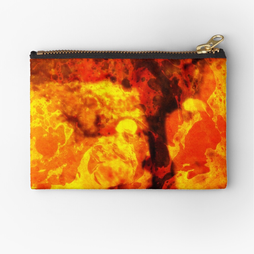 LAVA KISSES DEUCE Zipper Pouch