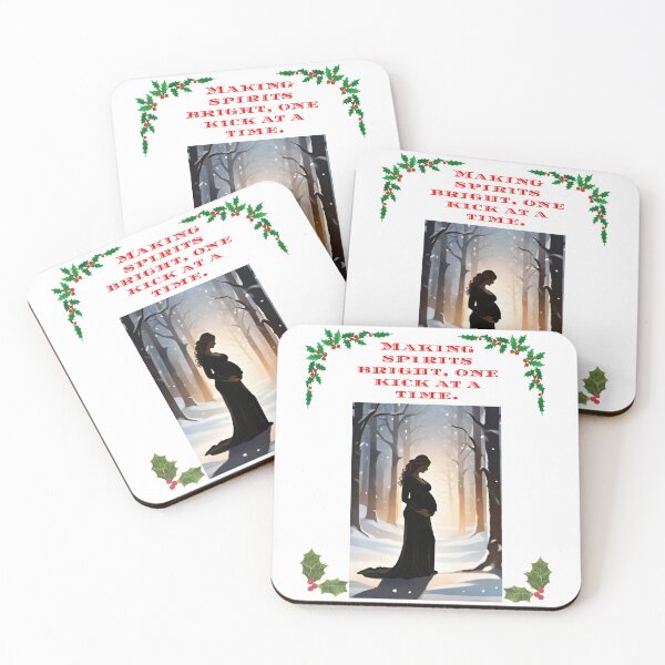 Item preview, Making spirits bright, one kick at a time. designed and sold by Mechanical-Artt.