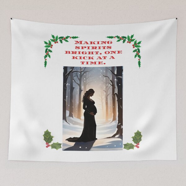 Item preview, Making spirits bright, one kick at a time. designed and sold by Mechanical-Artt.
