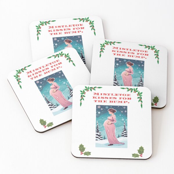 Item preview, Mistletoe kisses for the bump. designed and sold by Mechanical-Artt.