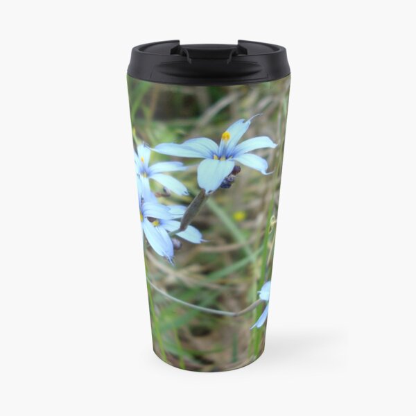Blue-eyed Grass Travel Mug