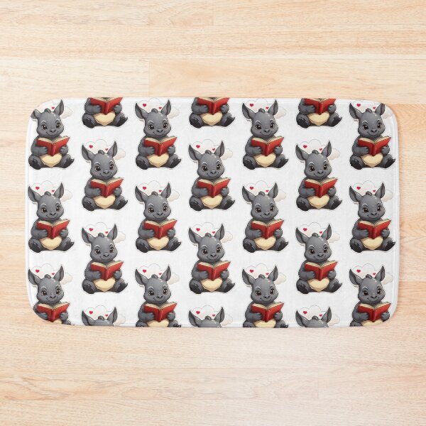 Item preview, African Black Rhino - African Animals Series designed and sold by Afrologia.