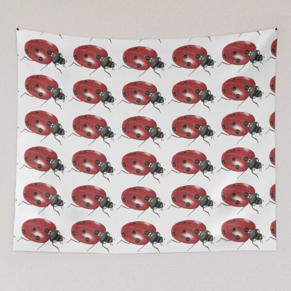 Item preview, The Lone Ladybug Drawing designed and sold by ArtAndBliss.
