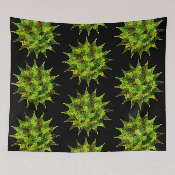 Item preview, Whimsical Brown-Green fastival of Sequins by Iritof designed and sold by iritof.
