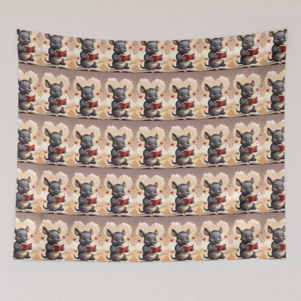 Item preview, African Black Rhino 2 - African Animals Series designed and sold by Afrologia.
