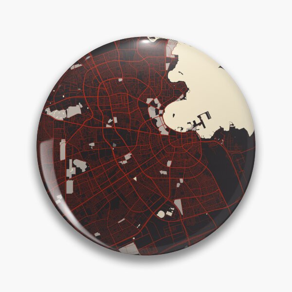 Item preview, Doha City Map of Qatar - Vector designed and sold by deMAP.