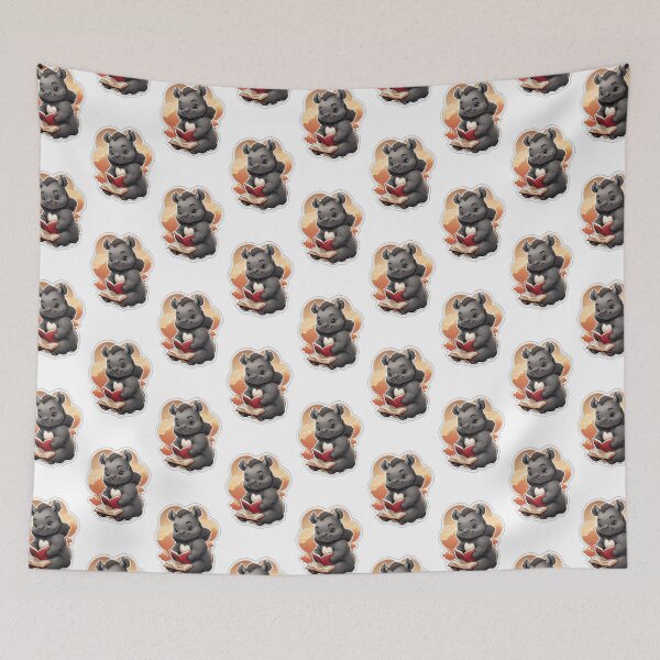Item preview, African Black Rhino 4 - African Animals Series designed and sold by Afrologia.
