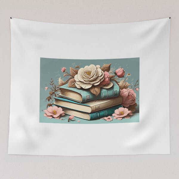 Item preview, Nostalgic Blooms and Books designed and sold by Mechanical-Artt.