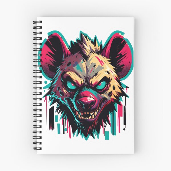 Item preview, Retrato de hiena graffiti designed and sold by NeatSplash.