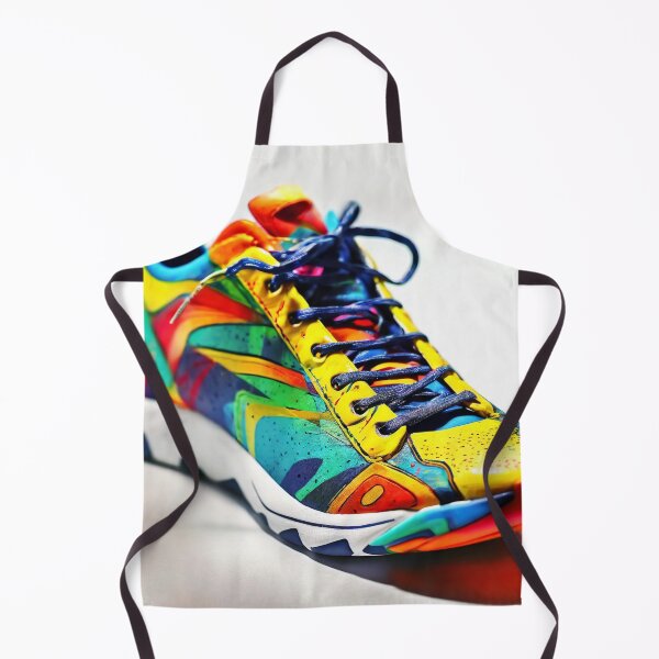 Artikelvorschau, Futuristischer, lebendiger, mehrfarbiger Sneaker entworfen und verkauft von fotofeast.