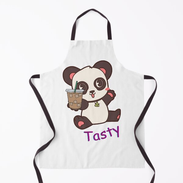 Item preview, Red panda enjoyed his tasty coffee panda sticker designed and sold by Cosmicworld07.