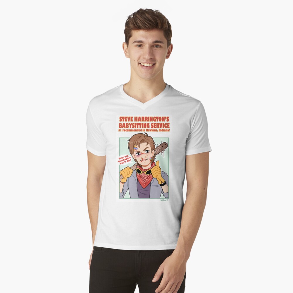 Item preview, V-Neck T-Shirt designed and sold by kaitexel.
