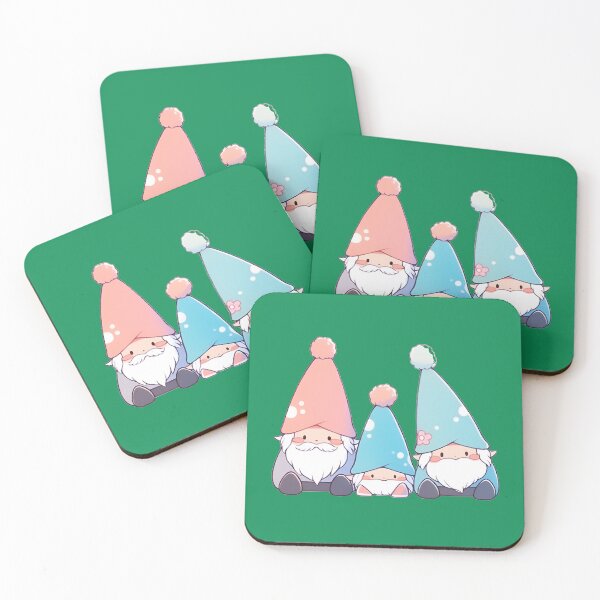 Item preview, Festive Family Christmas Gnome Trio - Parents Gnome, Baby Gnome designed and sold by JollyJellyFace.