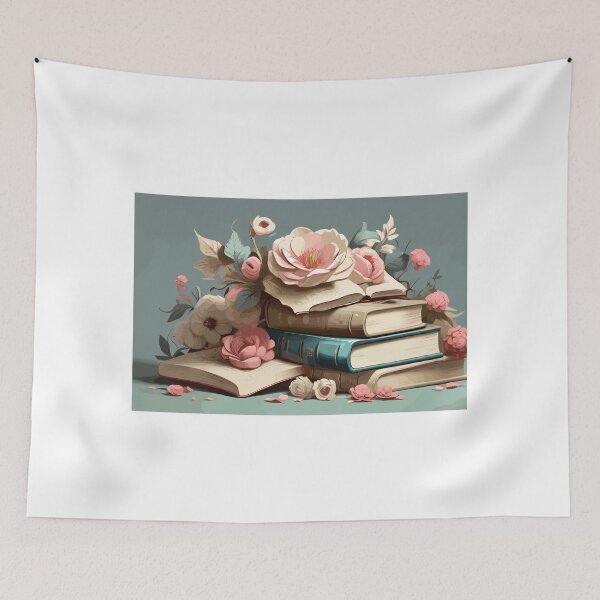 Item preview, Bookish Botanical Harmony designed and sold by Mechanical-Artt.