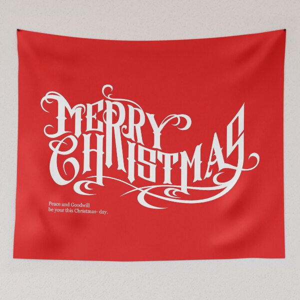 Item preview, Chritmas Graffiti (snow white) designed and sold by TurkeysDesign.