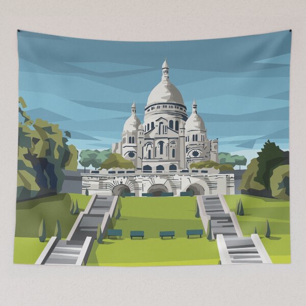 Item preview, Montmartre Sacre Coeur, Paris designed and sold by Ira Mitchell.